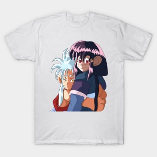 Ryoko hugging Ayeka T-Shirt